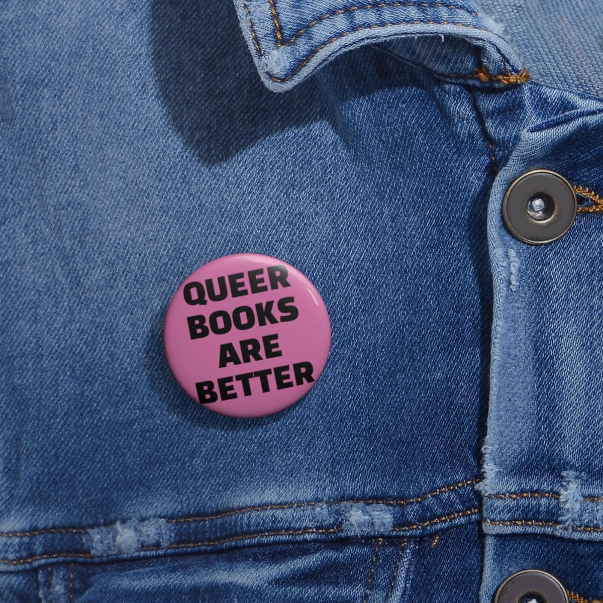 Button: Queer Books Are Better - Image 3