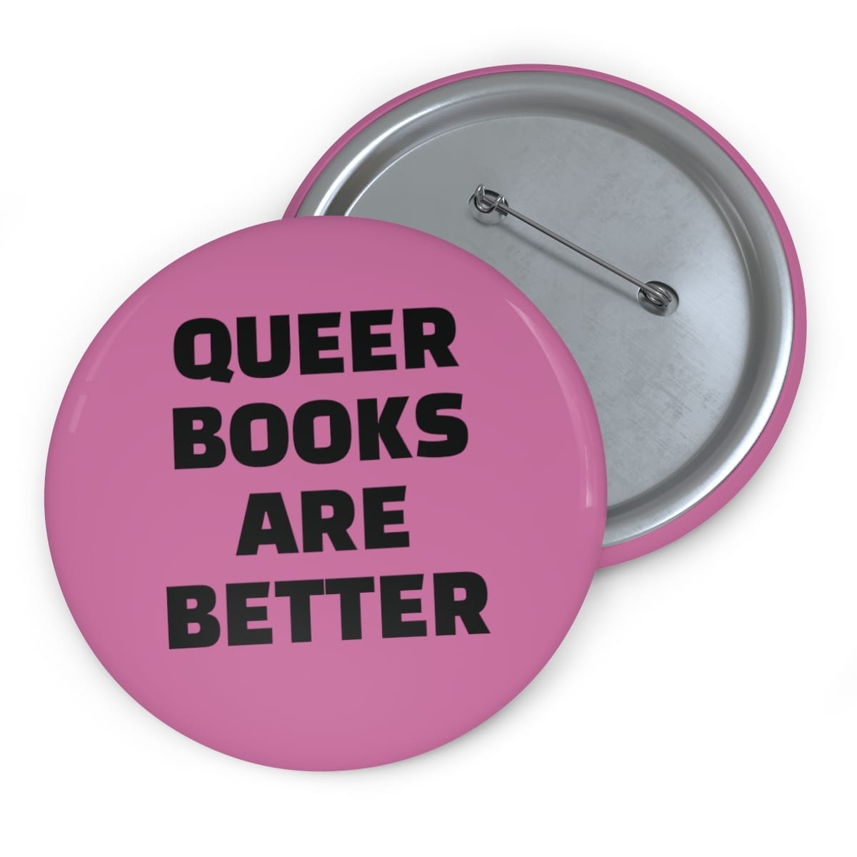 Button: Queer Books Are Better